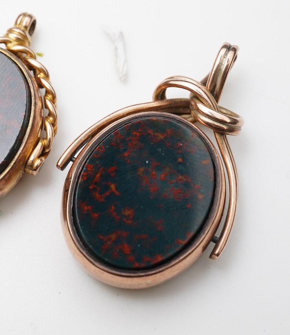 A collection of fob seals